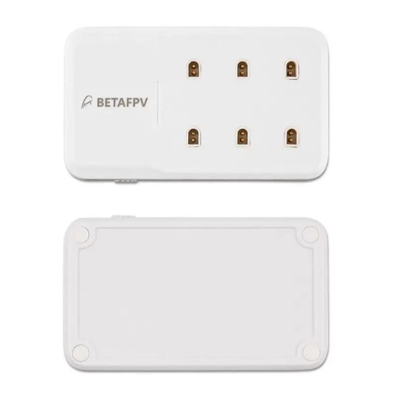 BETAFPV 6-Port 1S Fast Charging Adapter Racing Drone Battery Accessories for Quadcopter Whoop RC Parts & Accs